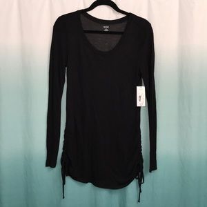 NWT-a.n.a-size M, extra long, semi sheer tunic